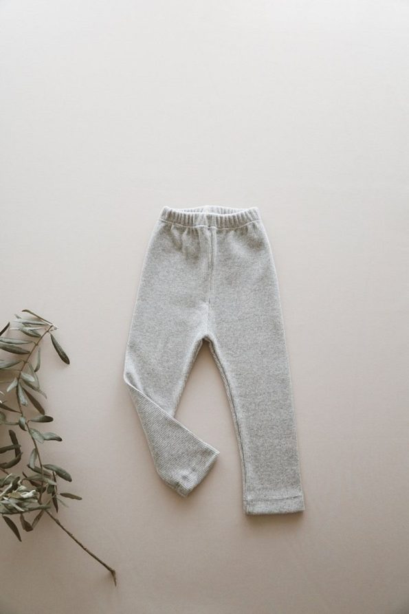 Thebellobambinoo Kids Leggings 0-6 Years Grey