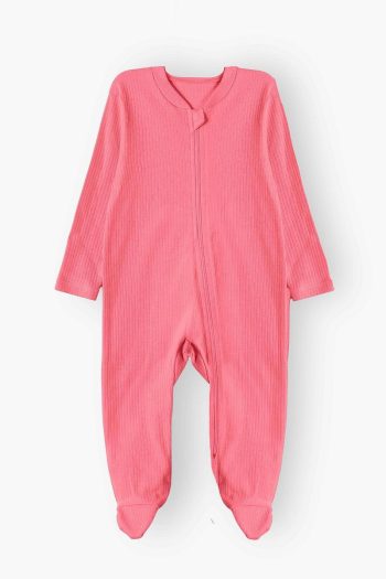LUESS Baby Girl Comfortable Seasonal 100% Cotton Jumpsuit - Pink