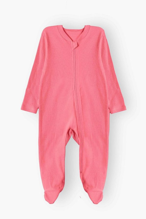 LUESS Baby Girl Comfortable Seasonal 100% Cotton Jumpsuit - Pink