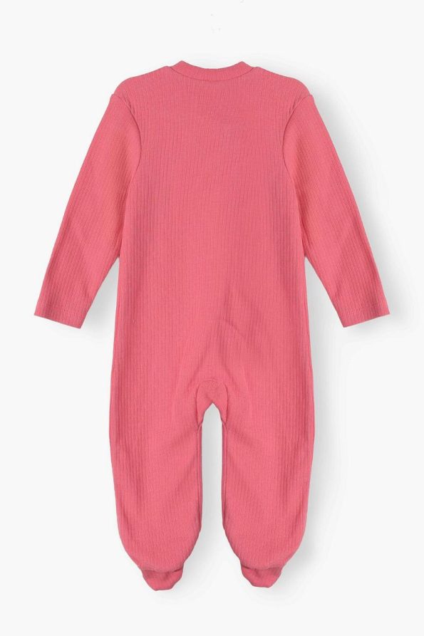 LUESS Baby Girl Comfortable Seasonal 100% Cotton Jumpsuit - Pink