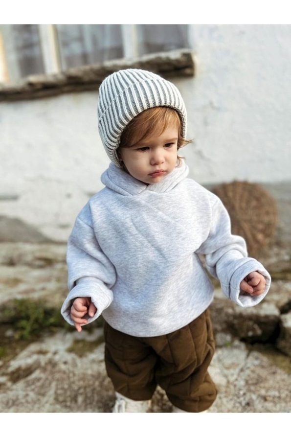 Hooded Oversized Sweatshirt for Babies and Kids
