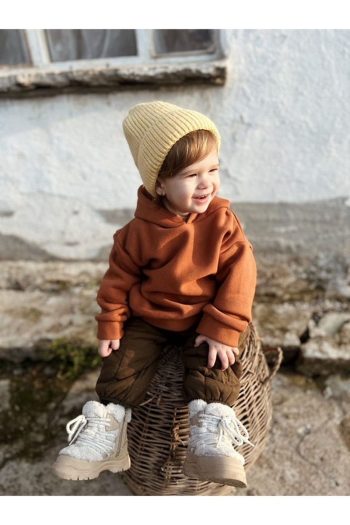 Hooded Oversized Sweatshirt for Babies and Kids