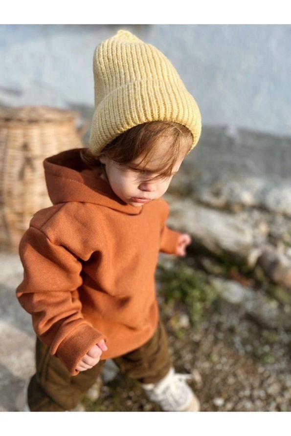 Hooded Oversized Sweatshirt for Babies and Kids