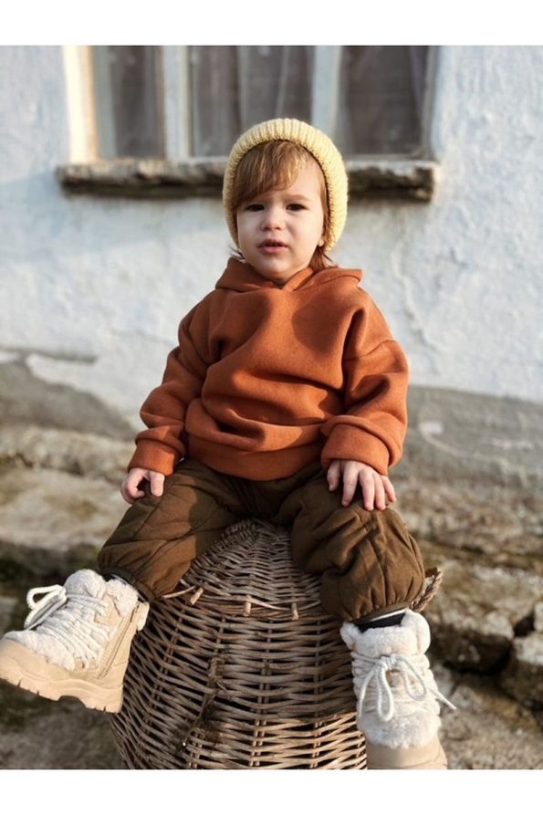Hooded Oversized Sweatshirt for Babies and Kids