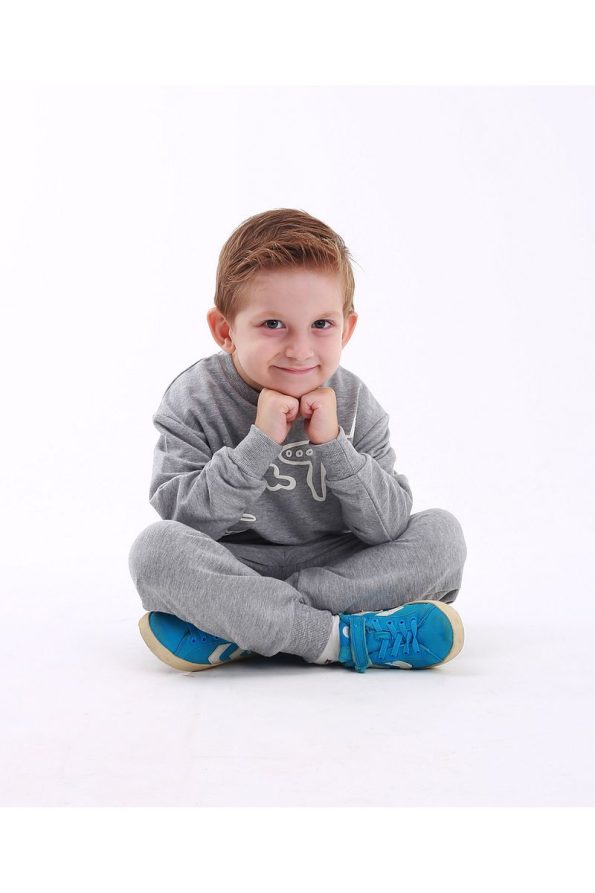 Bobby Jr Kidswear Helicopter Plane Printed Boys' Set