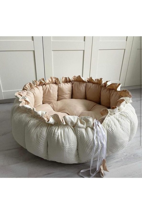 Jaju Baby Nest Play Mat with Coffee Fabric