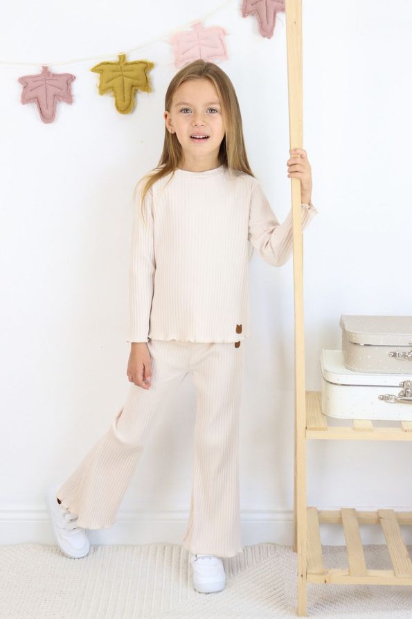HARIKA KIDS Girls' Flared Cotton Outfit