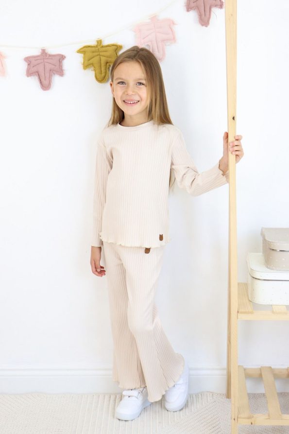 HARIKA KIDS Girls' Flared Cotton Outfit