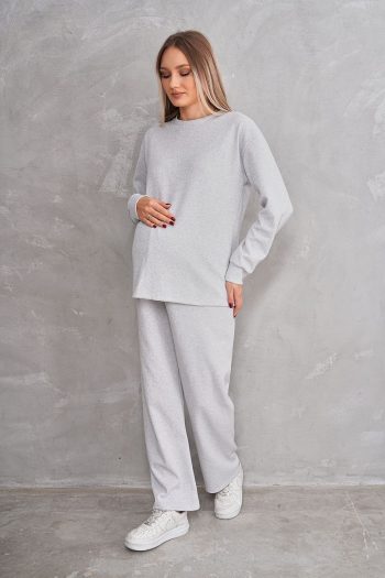Miss World Lissa Maternity and Nursing Waffle Fabric Tracksuit Set