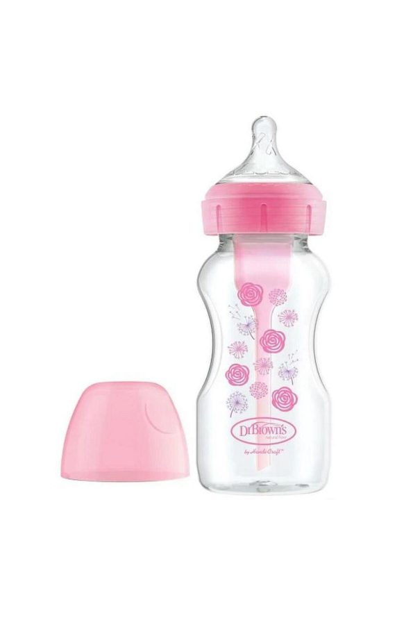 General Brands PP Wide Mouth Options Bottle 270 ml Pink