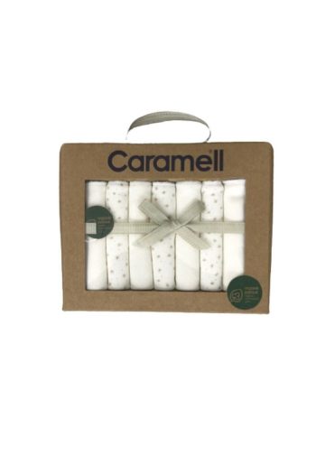 Caramell Organic 7-Pack Baby Bibs