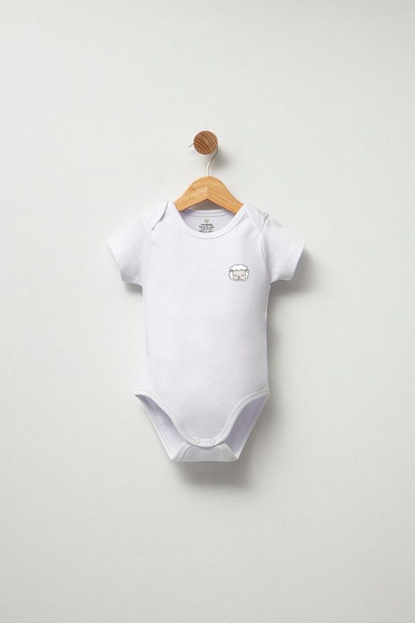 Naive Baby 100% Cotton Baby Bodysuit - Have A Nice Day