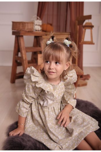Pommelly Baby Melly Melly Petty Green Dress
