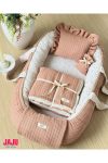 Jaju Baby Powder Knit Luxury Babynest Set