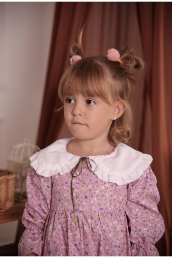 Pommelly Baby Melly Melly Jane Pink Poplin Dress