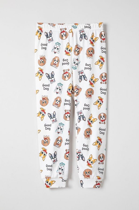Krazber Printed Long Sleeve Pajama Set