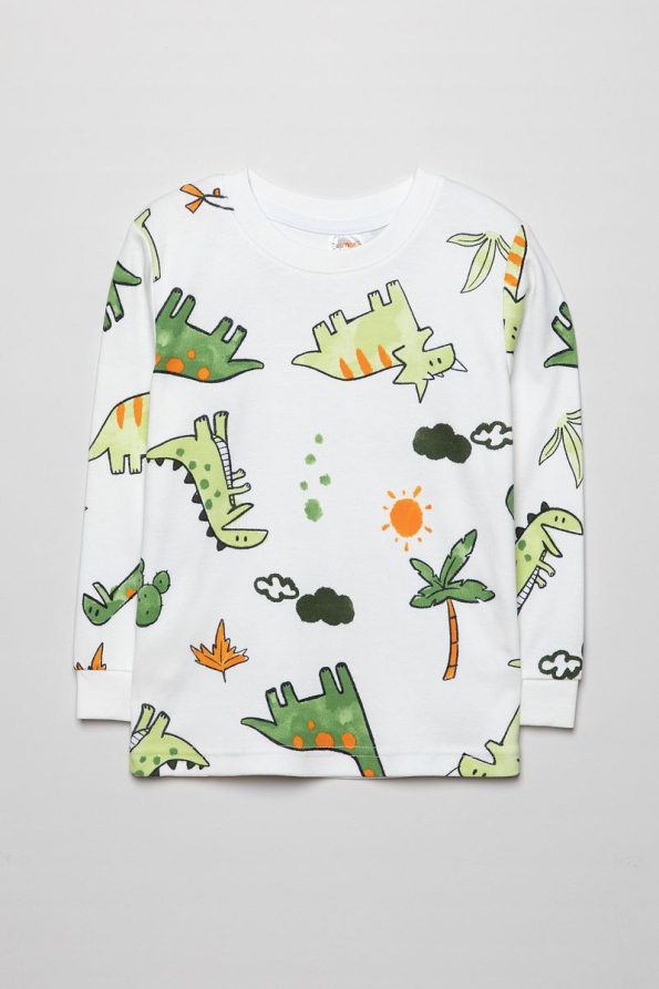 Krazber Printed Long Sleeve Pajama Set