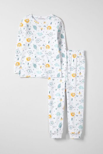 Krazber Printed Long Sleeve Pajama Set