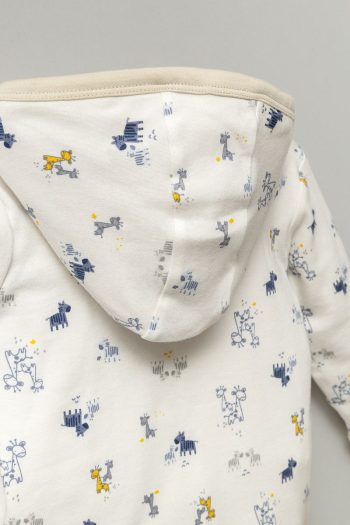 Mother Love Long Sleeve Hooded Baby Cardigan