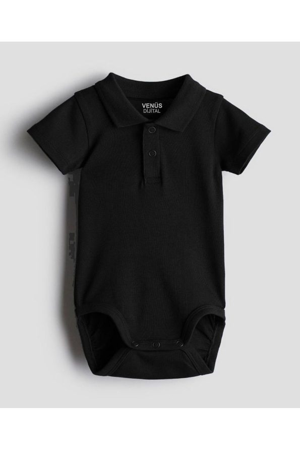 Venus Digital Polo Neck Baby Bodysuit