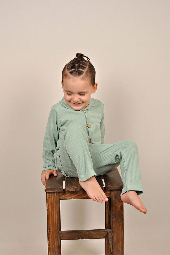 Peki Baby 5 for 4 Cotton Striped Pajama Set for Kids