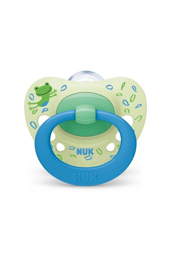 Nuk Signature Silicone Pacifier with Storage Case 2-Pack for Boys 6-18 Months