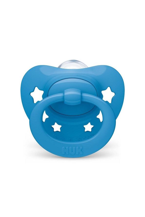 Nuk Signature Silicone Pacifier with Storage Case 2-Pack for Boys 6-18 Months