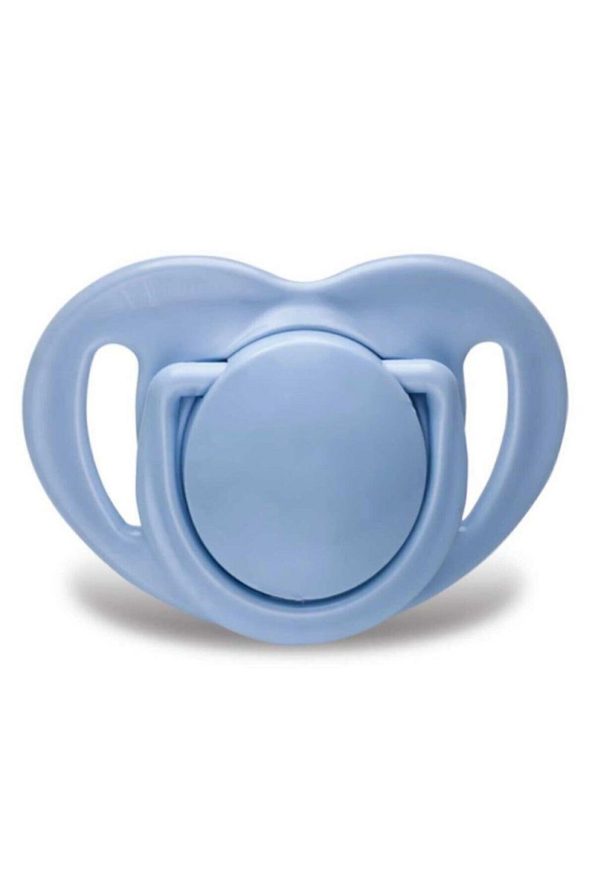 Mamajoo Elephant & Blue Pattern Pacifier Set for 12 Months