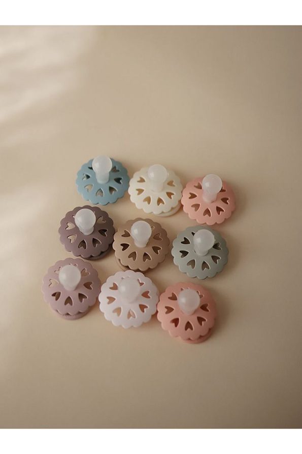 Frigg Fairytale Rubber Pacifier 6-18 Months Cream
