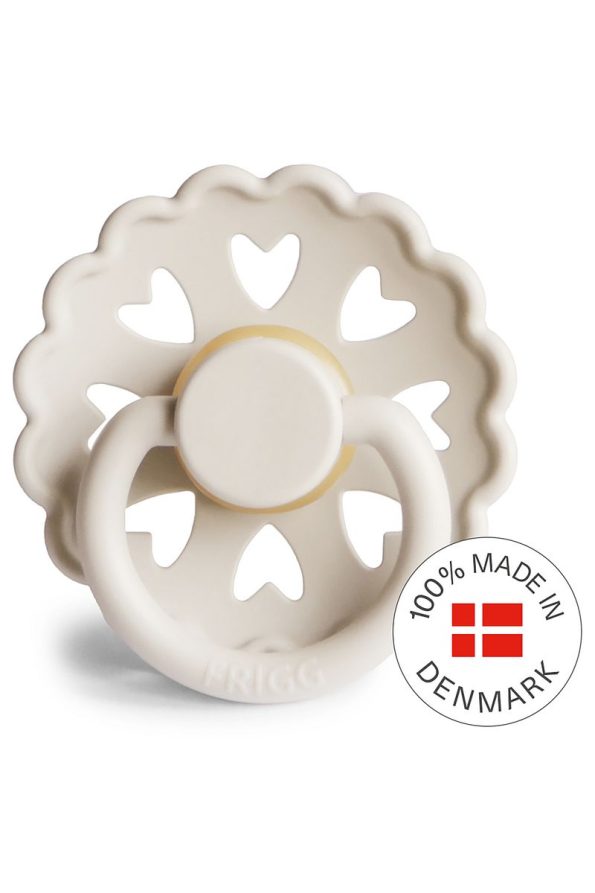 Frigg Fairytale Rubber Pacifier 6-18 Months Cream