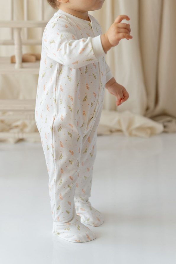 Soft Cotton Snap-Button Baby Romper
