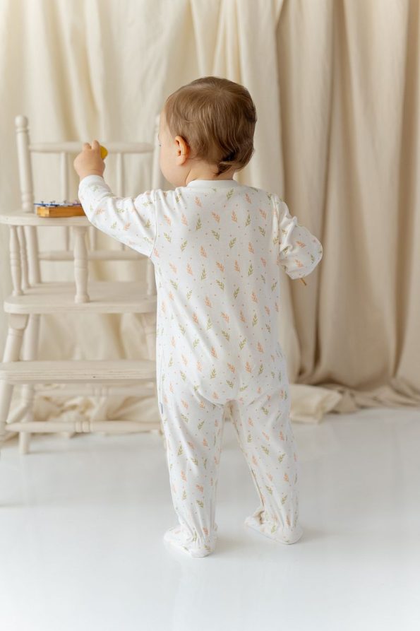 Soft Cotton Snap-Button Baby Romper