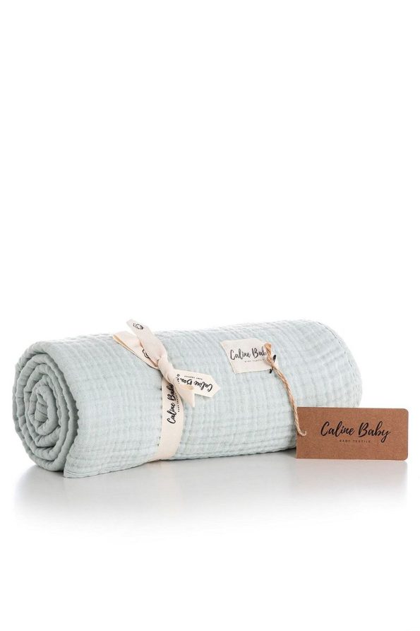 Caline Baby 4-Layer Muslin Blanket 115x115 Cm - Mint