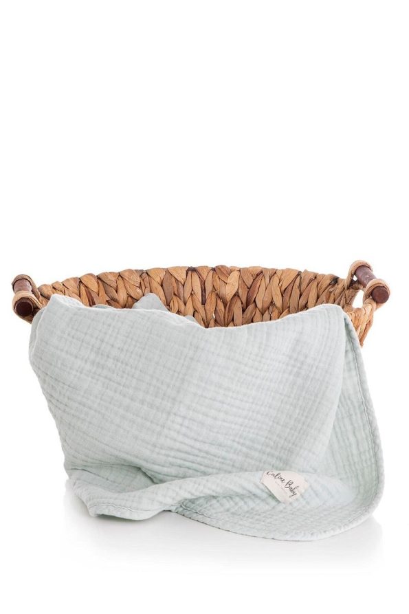 Caline Baby 4-Layer Muslin Blanket 115x115 Cm - Mint