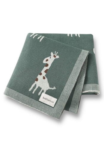 Battani.Co Knit Baby Blanket for Boys and Girls 85cm x 85cm