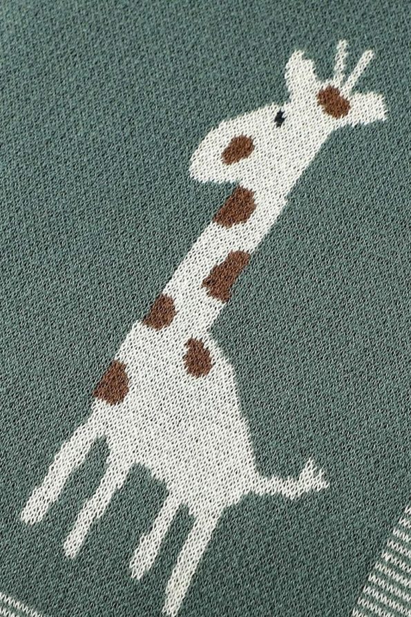 Battani.Co Knit Baby Blanket for Boys and Girls 85cm x 85cm