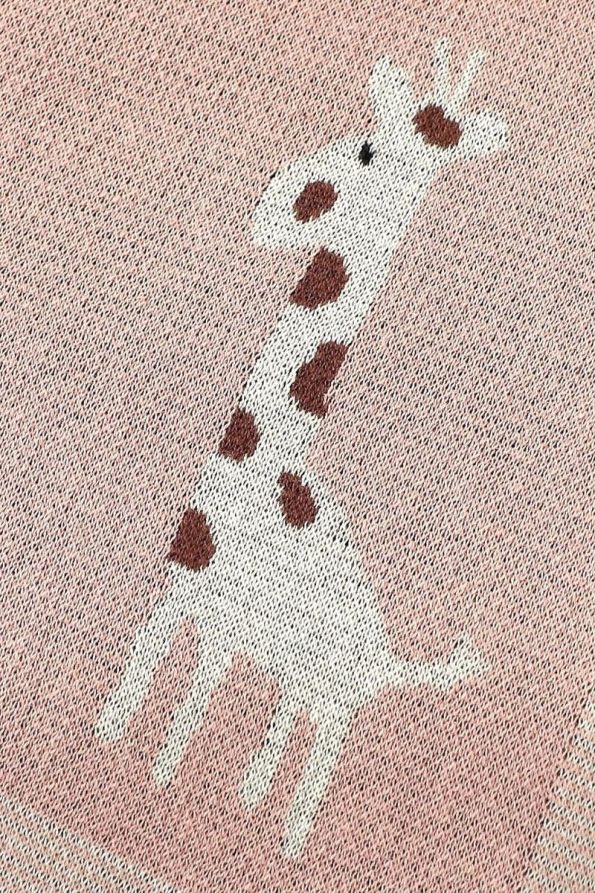 Battani.Co Knit Baby Blanket for Boys and Girls 85cm x 85cm
