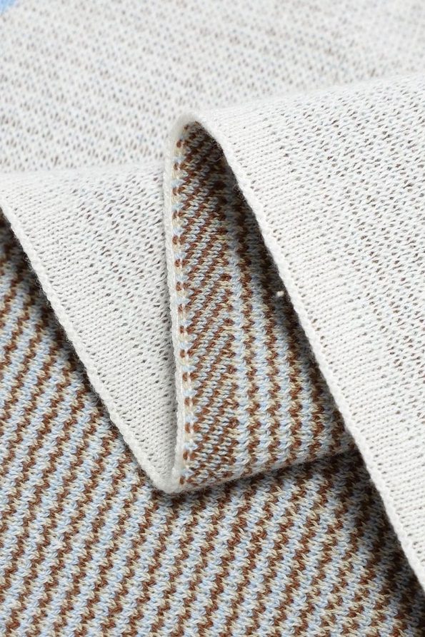 Battani.Co Knitted Baby Blanket for Boys and Girls - Cream Snail 85cm x 85cm