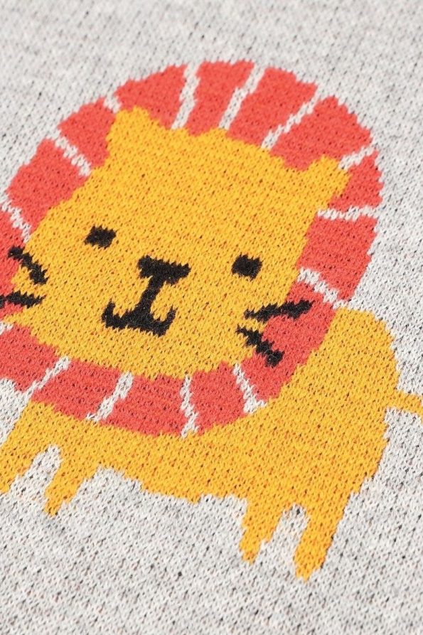 Battani.Co Knit Baby Blanket for Boys and Girls 85cm x 85cm