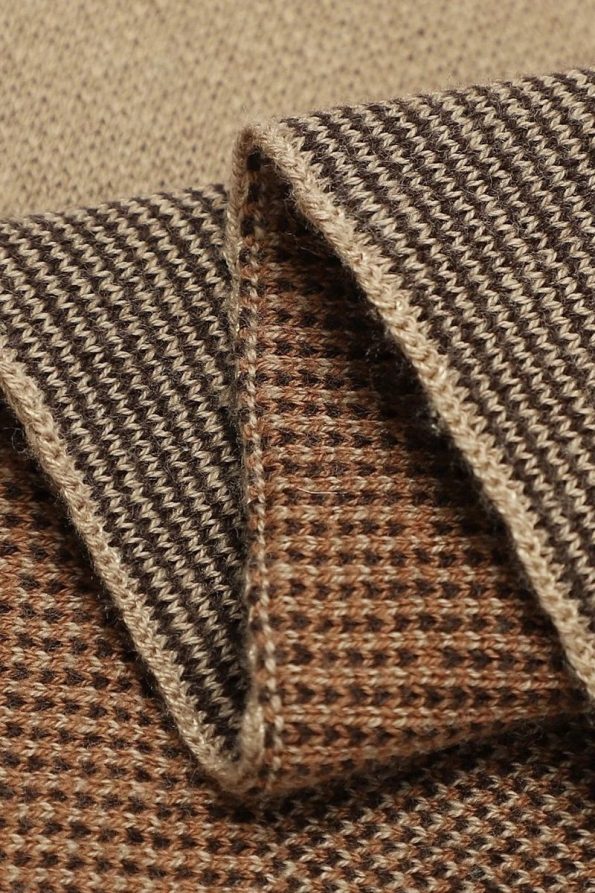 Battani.Co Knit Baby Blanket for Boys and Girls, Brown Deer 85cm x 85cm
