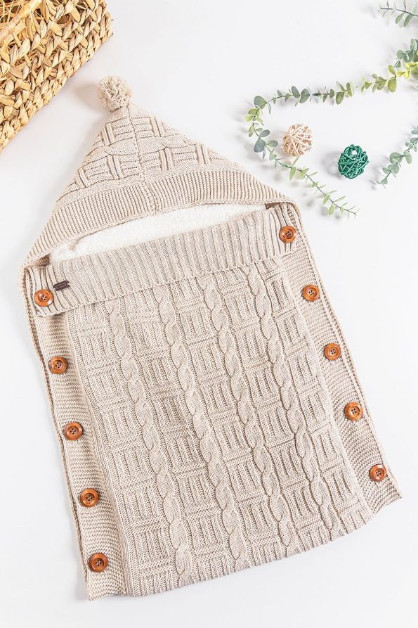 Babymod Welsoft Baby Swaddle Knit Blanket