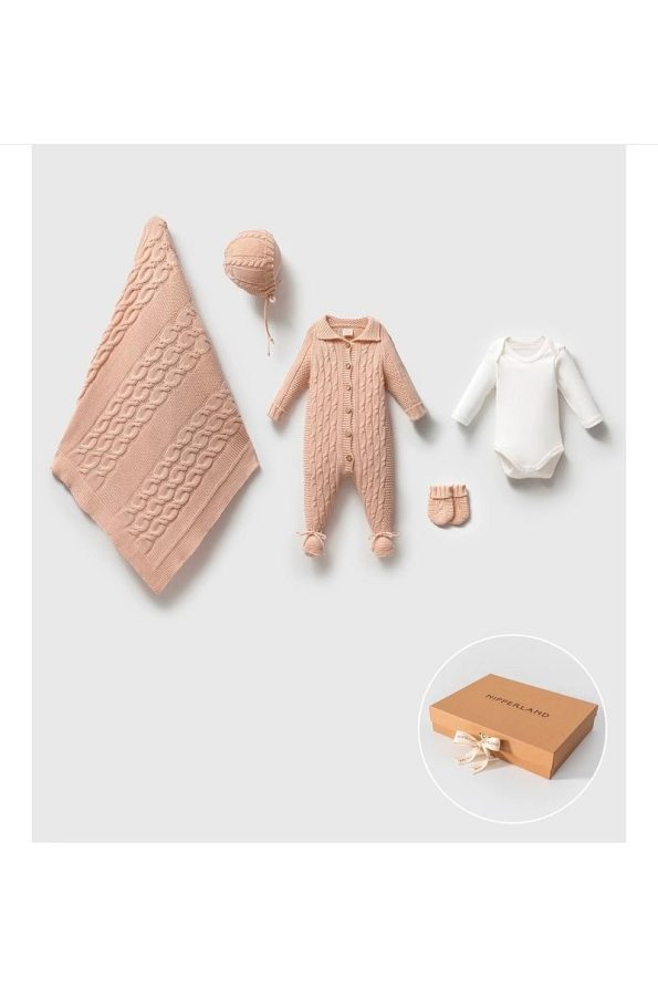 Nipperland 5-Piece GOTS Organic Cotton Special Box Set