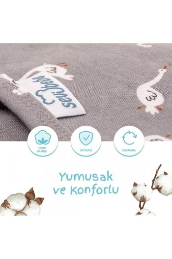 Sevi Baby 0-3 Months Patterned New Season Swaddle 100% Cotton