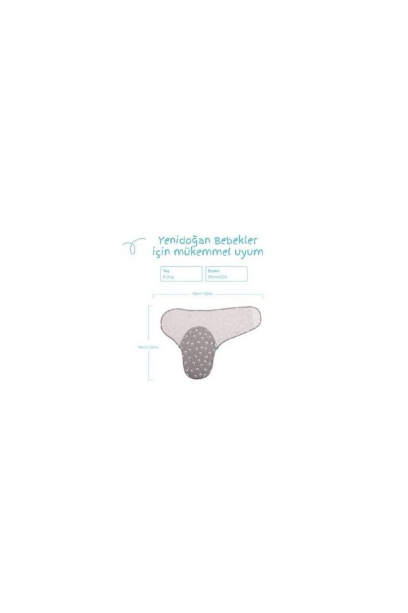 Sevi Baby 0-3 Months Patterned New Season Swaddle 100% Cotton
