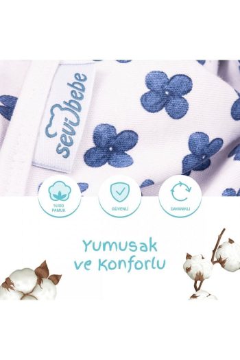 Sevi Baby New Season Swaddle for 0-3 Months - 100% Cotton