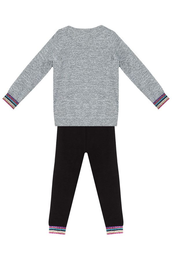 MSHB&G Eyes Girls' Knit Sweater and Leggings Set