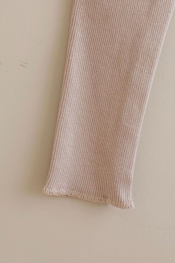Mamareng Ribbed Cotton Kids Leggings