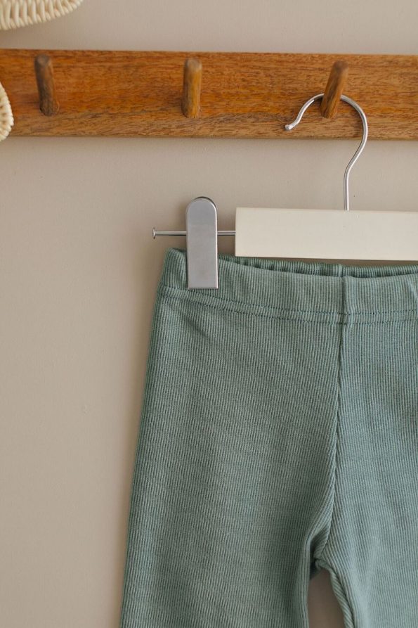 Mamareng Ribbed Cotton Kids Leggings