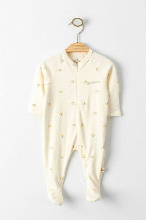Minimus Organic Zip-Up Romper Set for Newborns