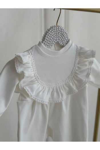 Hobidik Baby Kids Cotton Lace Hospital Outfit Set